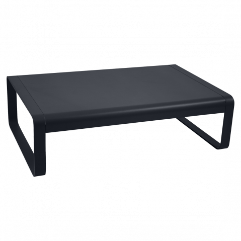 Table basse BELLEVIE de Fermob, Carbone