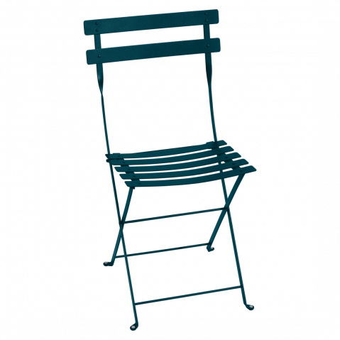 Chaise BISTRO métal de Fermob, bleu acapulco