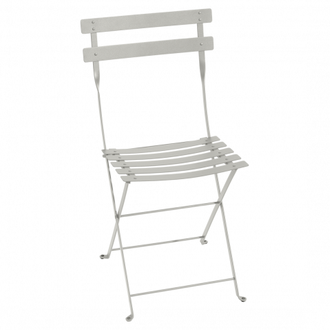 Chaise BISTRO métal de Fermob, Gris argile