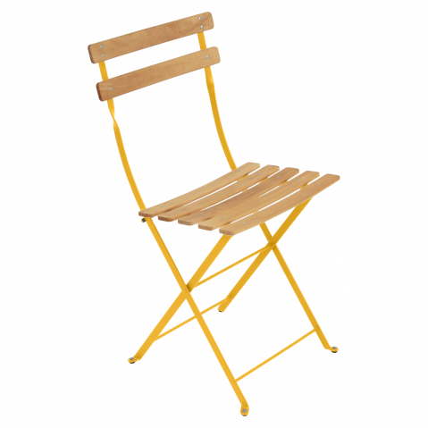 Chaise BISTRO NATUREL bois de Fermob, Miel
