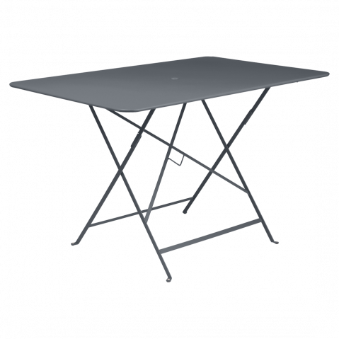 Table rectangulaire 117 x 77 cm BISTRO de fermob Carbone 