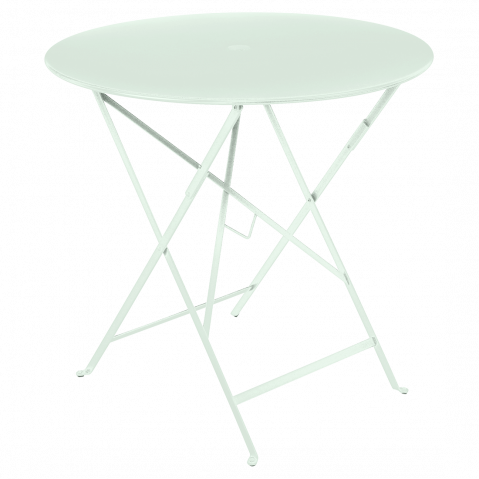 Table ronde pliante BISTRO de Fermob, D.77 x H.74 cm, Menthe glaciale
