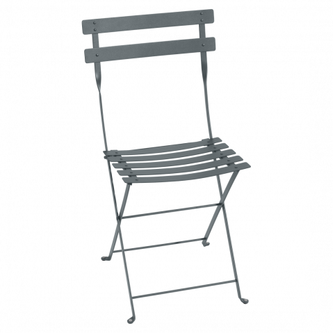 Chaise BISTRO métal de Fermob, gris orage