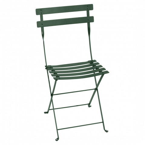 Chaise BISTRO métal de Fermob, vert  cèdre