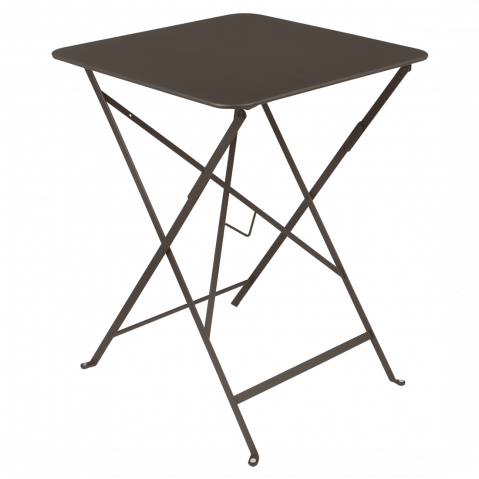 Table carrée BISTRO 57x57 de Fermob, Tonka