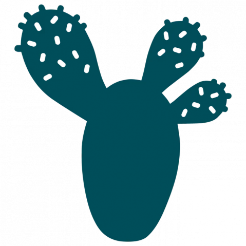 Dessous de plat CACTUS de Fermob, Bleu Acapulco