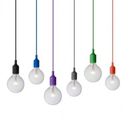 Suspension E27 de Muuto, 18 coloris