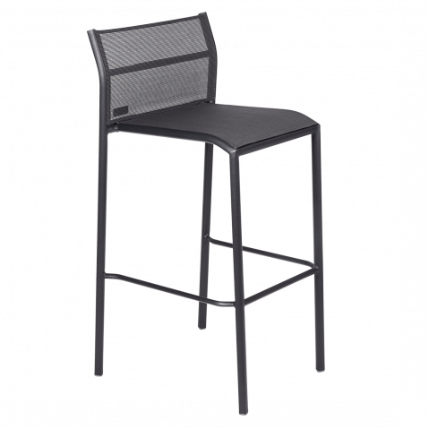 Tabouret haut CADIZ de Fermob, Carbone Stéréo