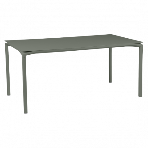 Table CALVI de Fermob, 160 x 80 cm, Romarin