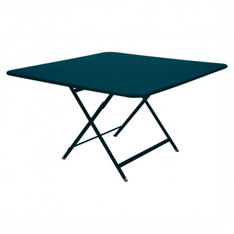 Table CARACTÈRE de Fermob, bleu acapulco