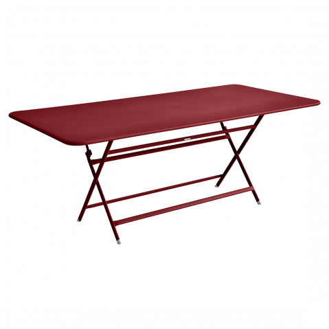 Table rectangulaire CARACTÈRE de Fermob, Piment