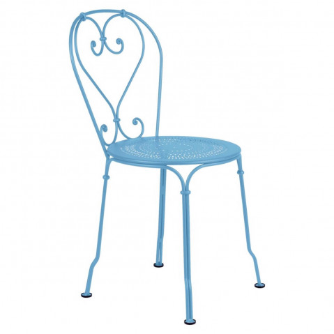 Chaise 1900 de Fermob, Bleu maya