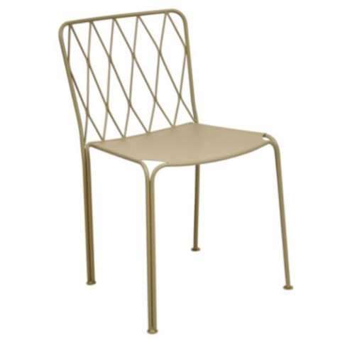 Chaise KINTBURY de Fermob, Muscade