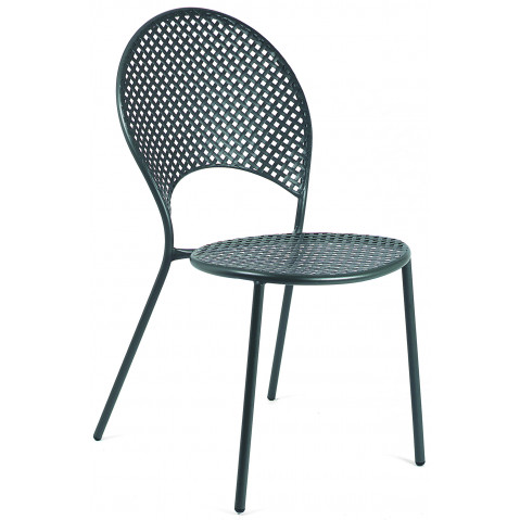 Chaise SOLE de Emu, Fer ancien