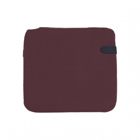 Galette assise 41 x 38 CM COLOR MIX de Fermob, Lie de vin