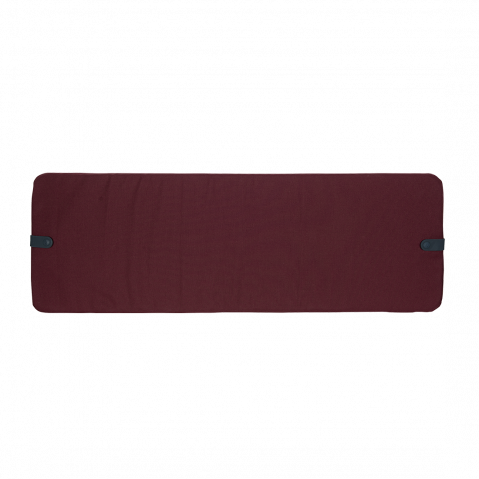Galette de banc outdoor de Fermob, 106x35, coloris Lie de Vin