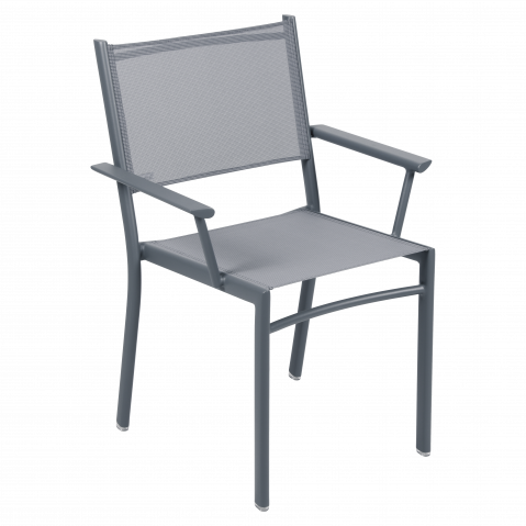Fauteuil COSTA de Fermob, Gris orage Stéréo