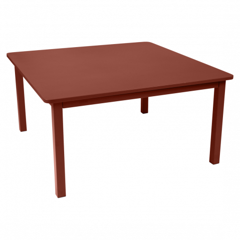 Table CRAFT de Fermob, ocre rouge