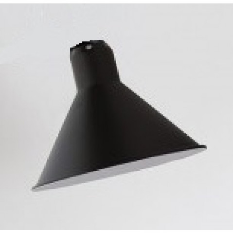Abat-jour CONIC de DCW, L, Ø.26 cm, Noir / Blanc 