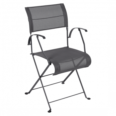 Bridge pliant DUNE PREMIUM de Fermob, Carbone Stéréo