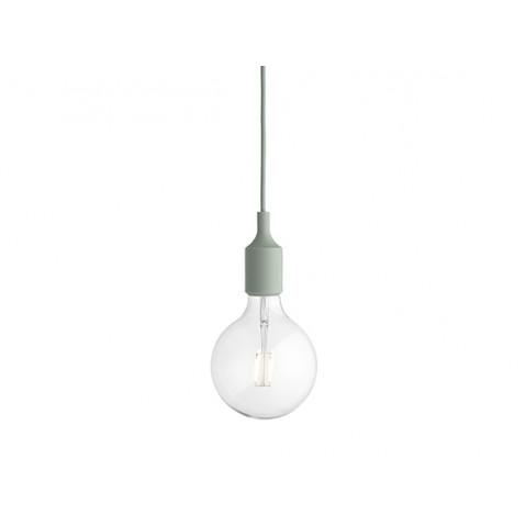 Suspension E27 de Muuto, Vert clair