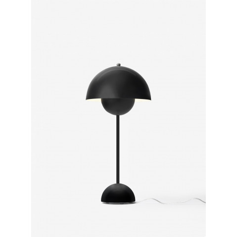 Lampe à poser FLOWERPOT VP3 de &Tradition, Noir mat