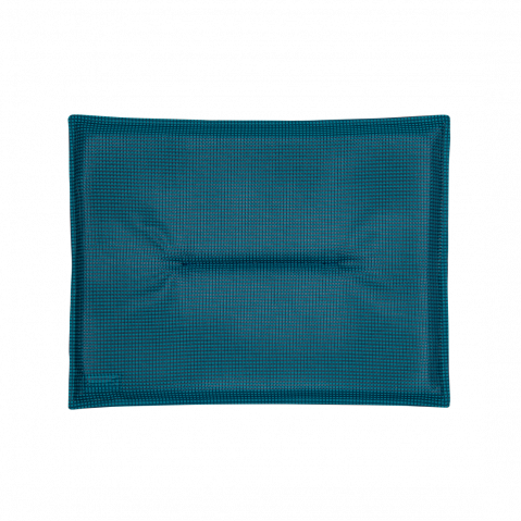 Galette assise BISTRO LES BASICS de Fermob, Bleu Acapulco Stéréo