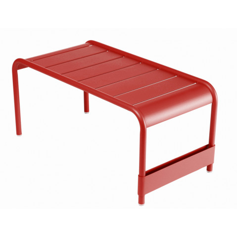 Grande table basse LUXEMBOURG de Fermob piment