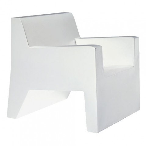 Fauteuil bas JUT, Blanc de VONDOM