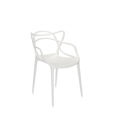 Chaise MASTERS de Kartell, Blanc