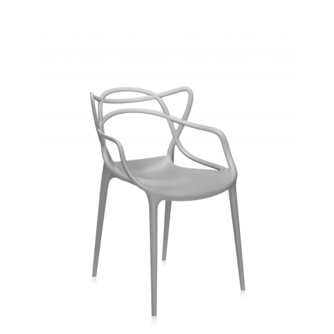 Chaise MASTERS de Kartell, Gris