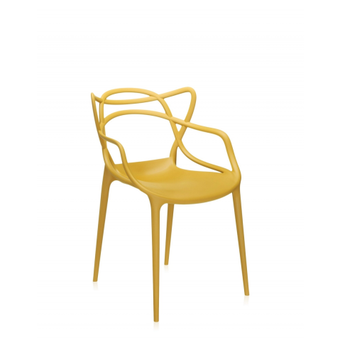 Chaise MASTERS de Kartell, Moutarde