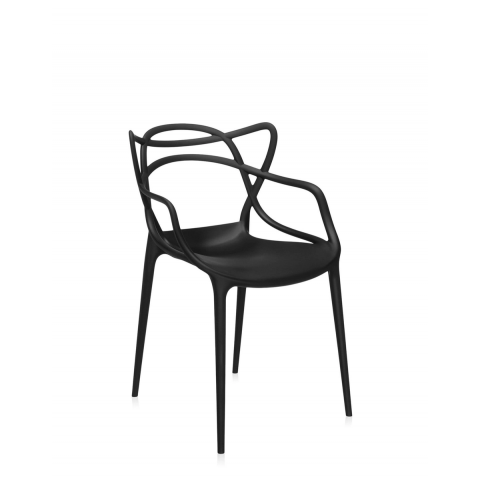 Chaise MASTERS de Kartell, Noir