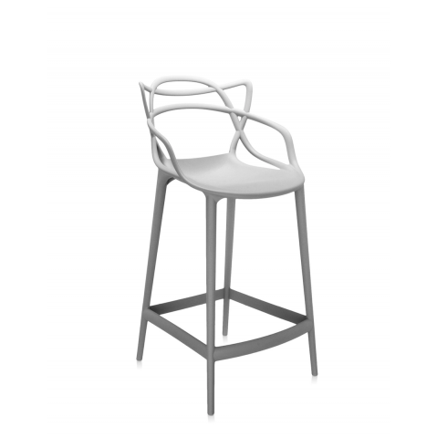 Tabouret MASTERS STOOL de Kartell, H. 65, Gris
