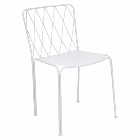 Chaise KINTBURY de Fermob, Blanc