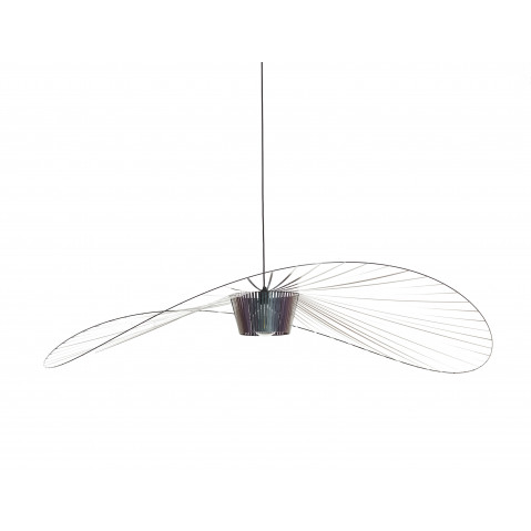 Suspension VERTIGO de Petite Friture, Ø.200 cm, Scarabée Noir Irisé