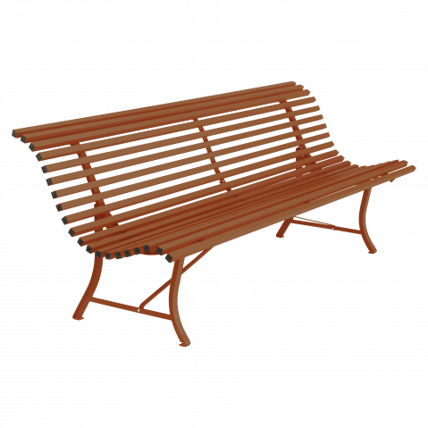 Banc LOUISIANE 200 de Fermob, Orange confite