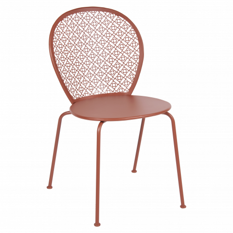 Chaise LORETTE de Fermob, Ocre rouge