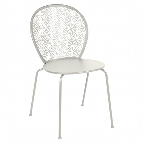 Chaise LORETTE de Fermob, Gris argile