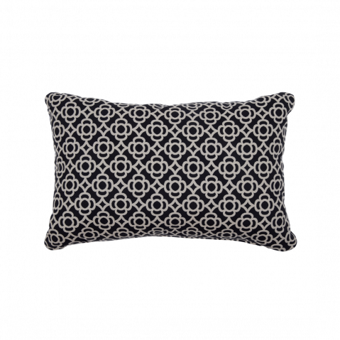Coussin LORETTE de Fermob, 68 x 44 cm, Réglisse