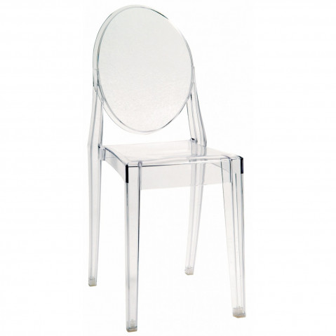 Chaise VICTORIA GHOST de Kartell, 6 coloris 