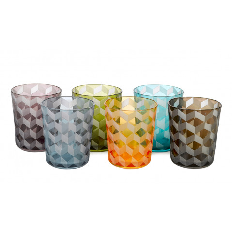 Lot de 6 gobelets BLOCKS de Pols Potten