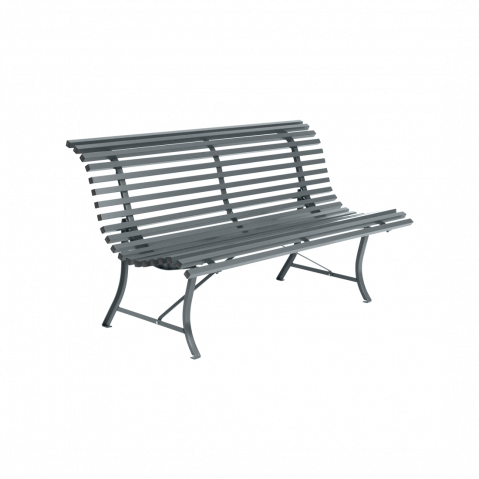Banc LOUISIANE 150 de Fermob gris orage