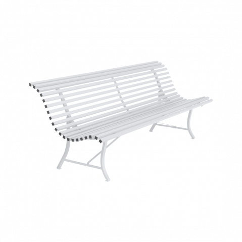 Banc LOUISIANE 200 de Fermob blanc coton