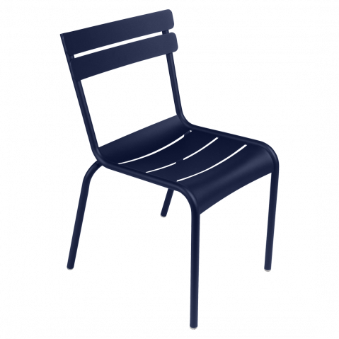 Chaise LUXEMBOURG de Fermob, Bleu abysse