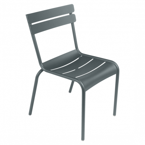 Chaise LUXEMBOURG de Fermob gris orage