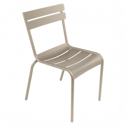 Chaise LUXEMBOURG en acier de Fermob, Muscade