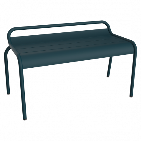Banc Luxembourg compact Fermob Bleu Acapulco