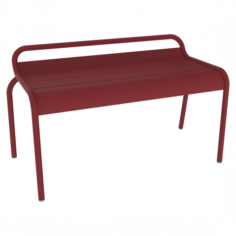 Banc Luxembourg compact Fermob Piment