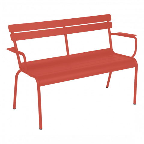 Banc de jardin 2 places Luxembourg de Fermob, 22 coloris